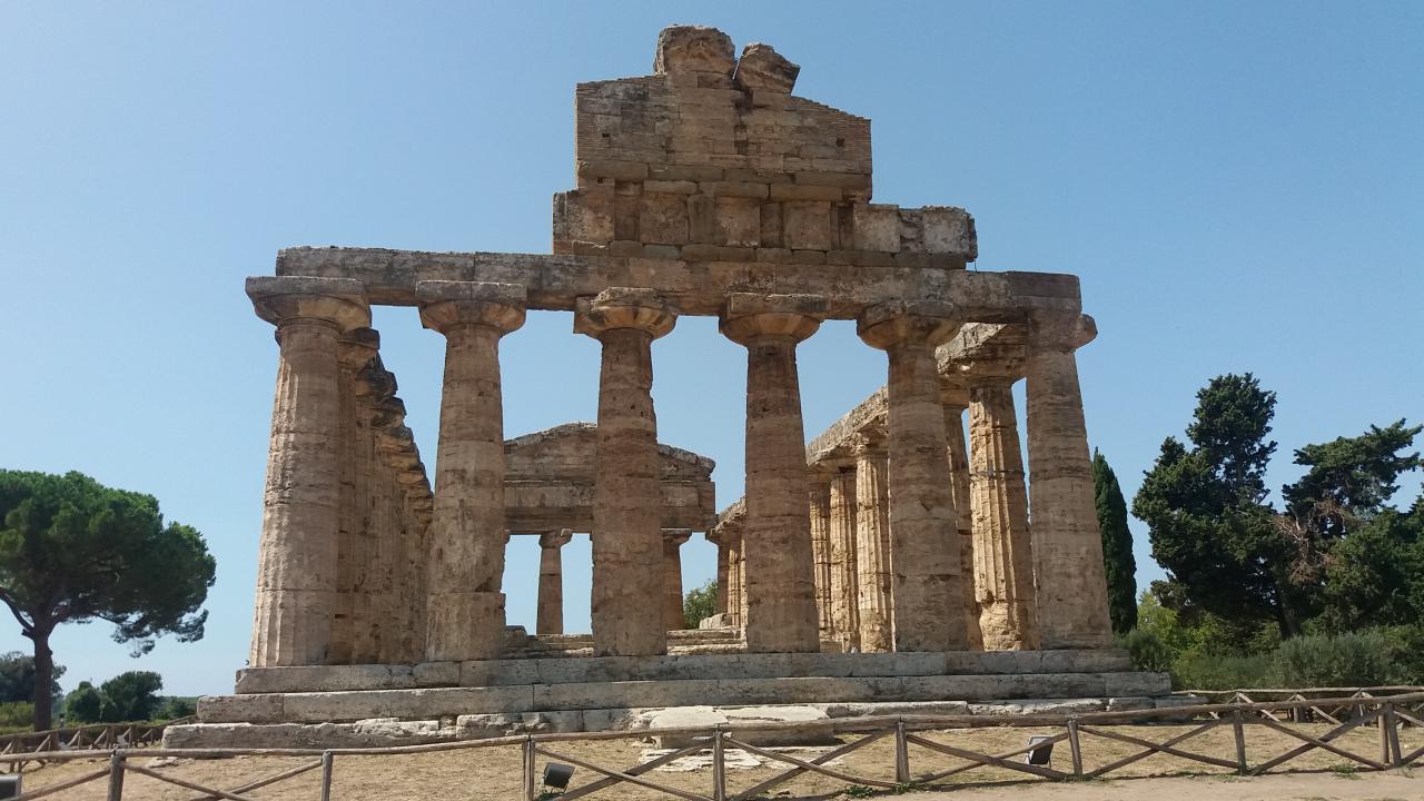 Paestum Temple d'Athéna