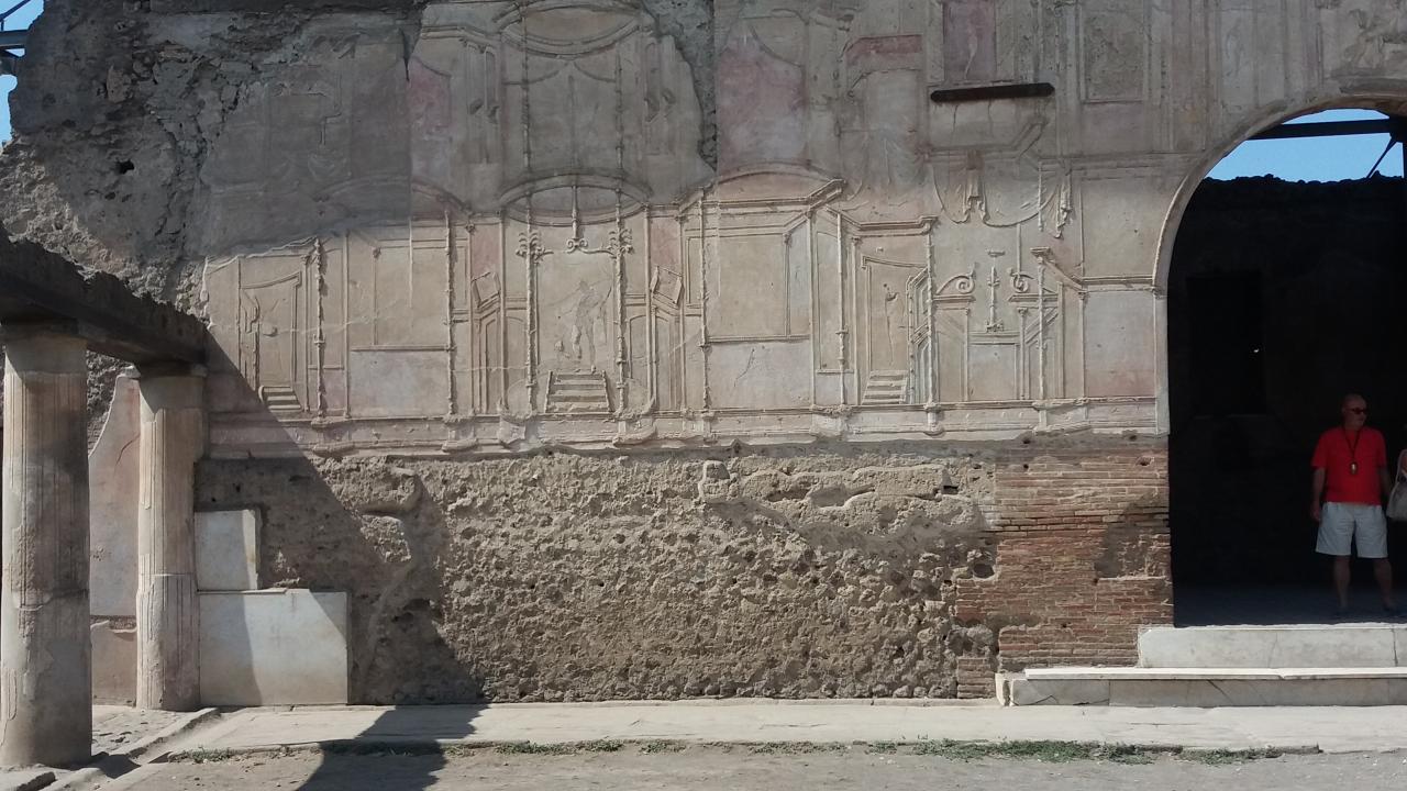 Pompeii Public Bath and sauna