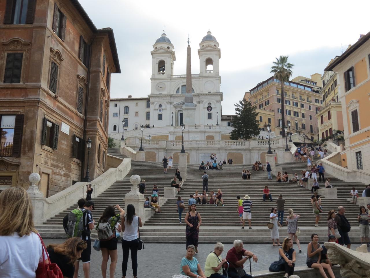 Rome Piazza trinita del monti 1