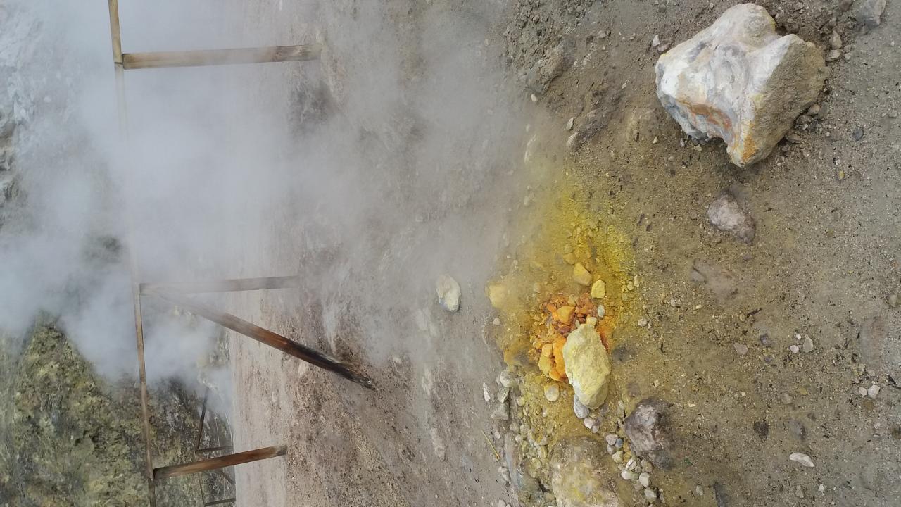 Solfatara Bocca Granda Grde fumerolle